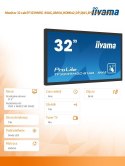 IIYAMA Monitor 32 cale TF3239MSC-B1AG,AMVA,HDMIx2,DP,RJ45,IP54,24/7,POJ.12p