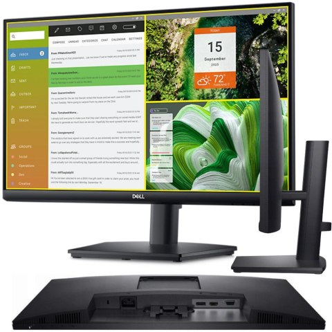 Monitor 24" Dell E2424HS FullHD VA LED DP VGA HDMI Głośniki 3-lata gwarancji