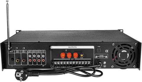 Wzmacniacz PA HQM2650BC RADIO FM/MP3/BT 650W