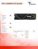 Adata Dysk SSD XPG GAMMIX S70 BLADE 8000GB PCIe 4x4 7.3/6.3MB/s