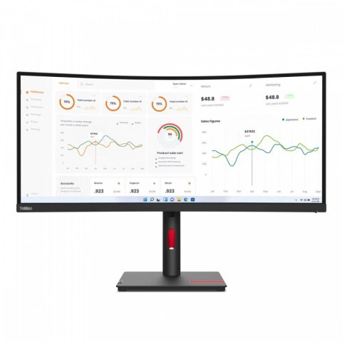 Lenovo Monitor 34.0 ThinkVision T34w-30 WLED LCD 63D4ZAT1EU