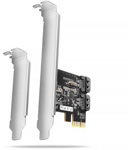 Kontroler Axagon PCES-SJ2 PCIe 2x wewnętrzny port SATA