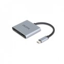 DICOTA Stacja dokująca USB-C Portable 4-in-1 D ock 4K 2xHDMI 100W PD