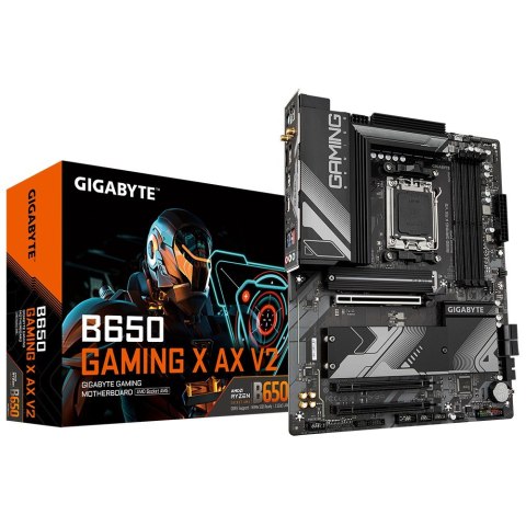 Gigabyte Płyta główna B650 GAMING X AX V2 AM5 4DDR5 HDMI/DP M.2 ATX