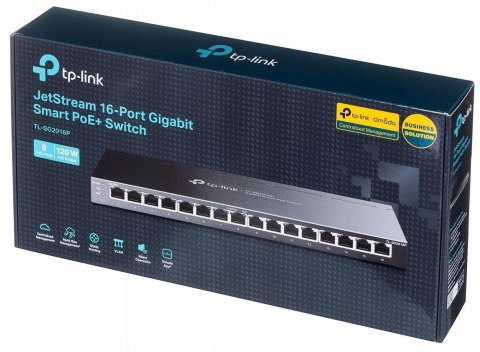 SWITCH TP-LINK TL-SG2016P (8xPoE+)