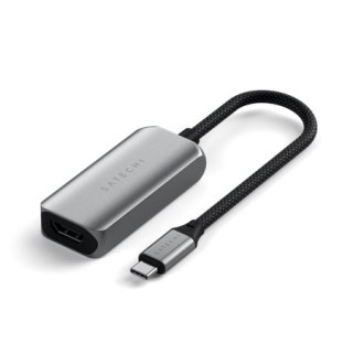 Satechi Single Port Adapter - adapter USB-C do HDMI 2.1 8K (space gray)