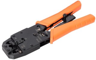 Netrack zaciskarka RJ45 8p+6p+4p, kontrola docisku