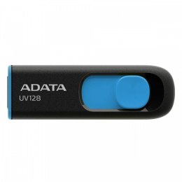 Adata Pendrive DashDrive UV128 32GB USB 3.2 Gen1 czarno - niebieski