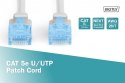 Digitus Patch cord U/UTP kat.5e PVC 10m szary