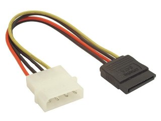 Gembird Kabel SATA zasilajcy 0,15M MOLEX->SATA