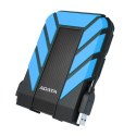 Adata DashDrive Durable HD710 1TB 2.5'' USB3.1 Niebieski