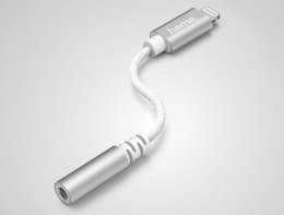 Hama Adapter Audio lightning 3,5mm jack wtyk Biały