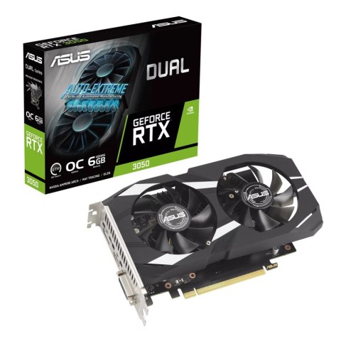 Karta graficzna ASUS Dual GeForce RTX 3050 OC 6GB GDDR6 90YV0K60-M0NA00