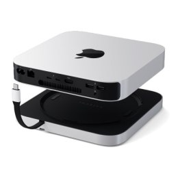 Satechi Stand & Hub - podstawka i hub do Mac Mini/Studio (USB-C 3.2, USB-A 3.2, 2x USB-A 3.0, 3,5mm jack, port micro/SD, NVMe/M.