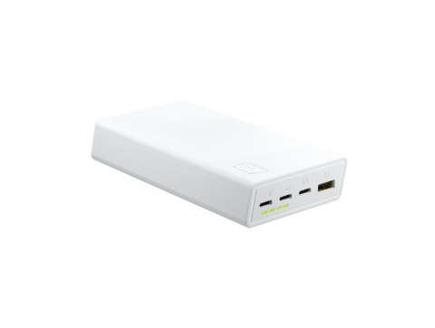 Green Cell Powerbank PowerPlay 20S Biały 20000mAh 22,5W 3x USB-C 1x USB-A