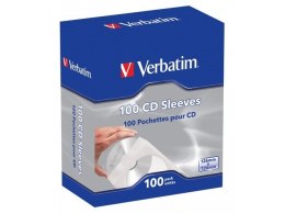 Etui na CD/DVD VERBATIM 100 szt.