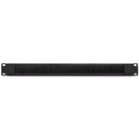 Qoltec Przepust szczotkowy do szaf RACK 19" | 1U