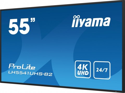 IIYAMA Monitor 54.6 cala ProLite LH5541UHS-B2 24/7 500cd 4K IPS