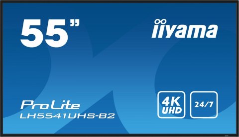 IIYAMA Monitor 54.6 cala ProLite LH5541UHS-B2 24/7 500cd 4K IPS