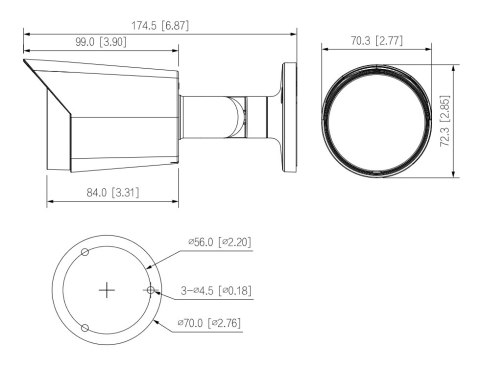 KAMERA IP EZ-IP EZI-B120-F2