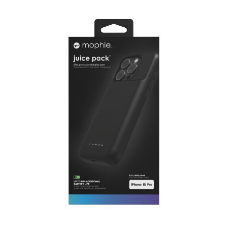 Mophie Juice Pack (2400 mAh) - obudowa z wbudowanym powerbankiem do iPhone 15 Pro