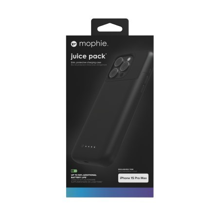 Mophie Juice Pack (3000 mAh) - obudowa z wbudowanym powerbankiem do iPhone 15 Pro Max