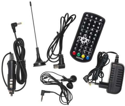 Telewizor LED 10" Denver z tunerem DVB-T2 h.265