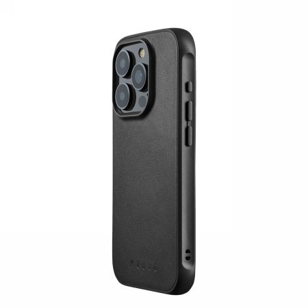 Mujjo Shield Case - etui do iPhone 15 Pro kompatybilne z MagSafe (black)