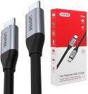 Przewód USB Unitek C14082ABK USB-C na USB-C 10Gbps 4K 60Hz 20V/5A