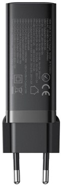 Ładowarka sieciowa Joyroom GaN Ultra JR-TCG05EU 140W PD 3.0 QC 3.0 3x USB-C 1x USB-A czarna + kabel