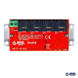 APT-4-11 Switch PoE 4 portowy 10/100Mbps, extender