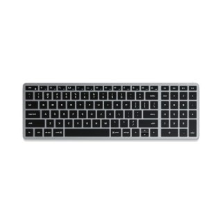 Satechi Slim X2 Bluetooth Backlit Keyboard - bezprzewodowa klawiatura z układem numerycznym (space gray)