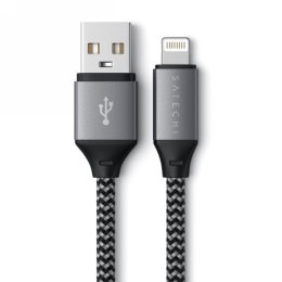 Satechi - kabel USB-A - lightning 25cm 15W (space gray)