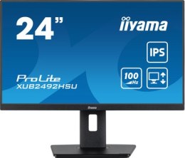 Monitor LED IIYAMA XUB2492HSU-B6 24 cale IPS HDMI DP USB 0,4ms 100Hz