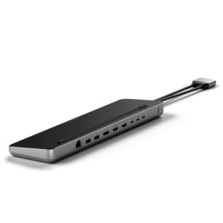 Satechi Dual Dock Stand - stacja dokująca do MacBook z podwójnym USB-C (USB-C PD 75W, 2x USB-C 5Gbps i 10 Gbps, 2x HDMI 2.0, 1x 