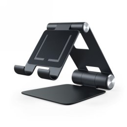 Satechi R1 Aluminum Hinge Holder Foldable Stand - aluminiowa składana podstawka do MacBook/iPad (black)