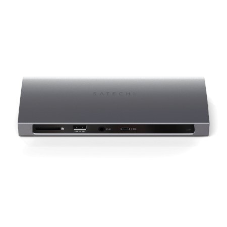 Satechi Thunderbolt 4 Dock - stacja dokująca (1x Thunderbolt 4 host port 96W, 3x Thunderbolt 4 15W, Gigabit ethernet, 3x USB-A 1