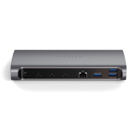 Satechi Thunderbolt 4 Dock - stacja dokująca (1x Thunderbolt 4 host port 96W, 3x Thunderbolt 4 15W, Gigabit ethernet, 3x USB-A 1