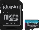 Karta pamięci microSD Kingston Canvas Go Plus microSDXC C10 UHS-I 128GB