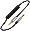 Unitek Y-C922ABK przewód miniJack 3.5mm -miniJack TWIST 1,5m