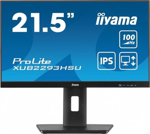 Monitor IIYAMA ProLite XUB2293HSU-B6 (21.5" /IPS /100Hz /1920 x 1080 /Czarny)