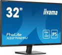 IIYAMA Monitor 32 cale X3270QSU-B1 IPS,WQHD,HDMI,DP,100Hz,250cd,3ms,2x2W, 3xUSB(3.2),FlickerFree,VESA