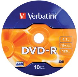 VERBATIM 4.7 GB 16x Spindle 10 szt.