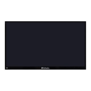 Monitor przenośny dotykowy Verbatim 15,6" PMT-15 Portable Touch HDMI USB 2.0 2xUSB-C Ultra HD 4K