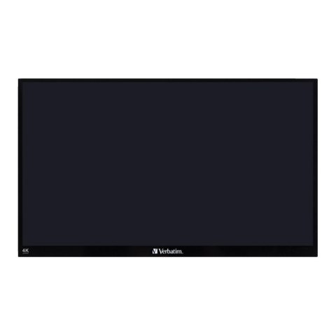 Monitor przenośny dotykowy Verbatim 15,6" PMT-15 Portable Touch HDMI USB 2.0 2xUSB-C Ultra HD 4K