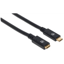 Kabel USB MANHATTAN 1x USB typu C (żeński) 1
