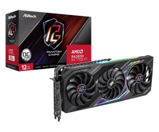 Karta graficzna ASROCK Radeon RX 7700 XT PHANTOM GAMING OC 12G GDDR6 (RX7700XT PG 12GO)