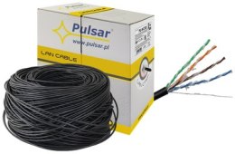 PU-NC302 Skrętka komputerowa, U/UTP, PE, żelowana, cat 5e, 24AWG, Cu, Fca, 305m, (zewnętrzna)