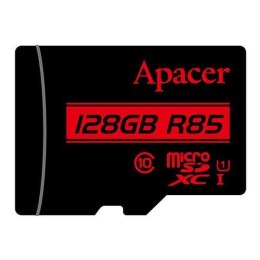 Karta pamięci microSDXC Apacer R85 128GB (85/10 MB/s) Class 10 U1 + Adapter