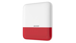 HIKVISION Zewnętrzny sygnalizator alarmowy AX PRO DS-PS1-E-WE(O-STD)/Red